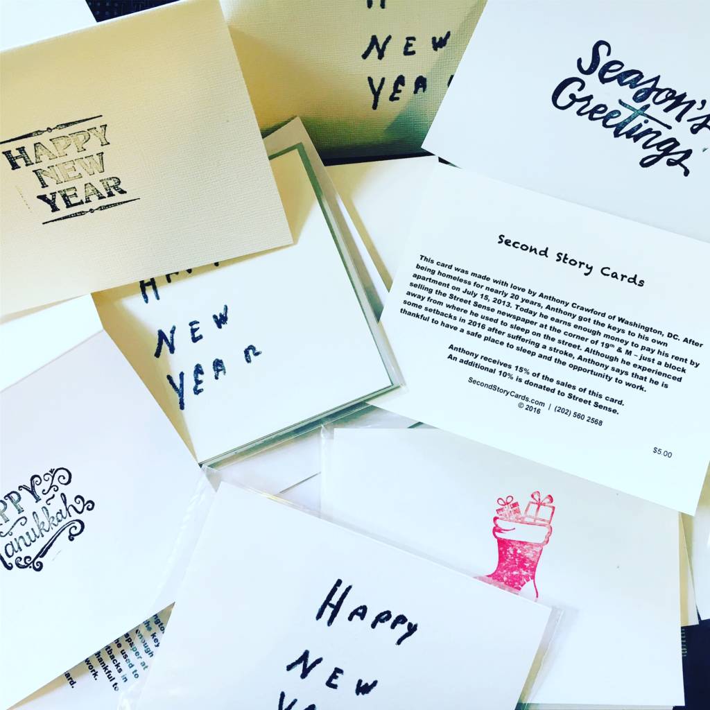 The Mayor Of 19th And M Tells His Second Story Through Handcrafted Cards Street Sense Media