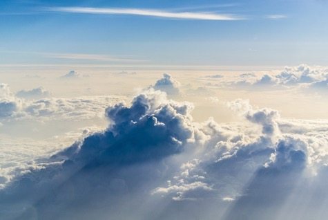 Clouds in the sky