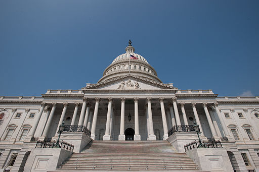 A photo of the capital building.