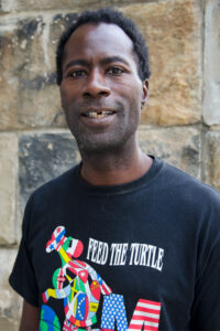 A photo of Ricky McNeill, who has been homeless since he was 14.