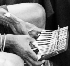 A musician plays at Eastern Market.