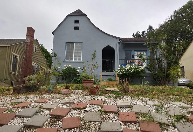A photo of a reclaimed home in El Sereno